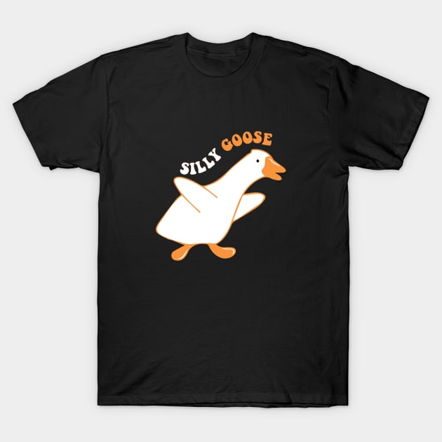 silly goose weird walking T-Shirt by zaiynabhw